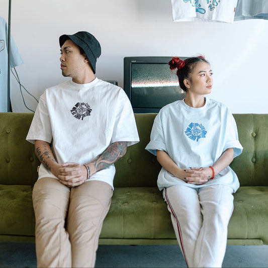 TRIPPY BEAR LOGO - SKY BLUE