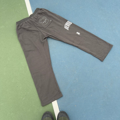 ESSENTIAL STRAIGHT SWEATS- CHARCOAL GREY