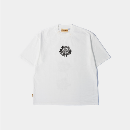 TRIPPY BEAR LOGO - WHITE